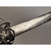 Armes Blanches FORTE EPEE MORTUAIRE BASKET HILT ÉCOSSAISE GUERRE DE 30 ANS 1618-1648 - ÉCOSSE / GB XVIIè {PRODUCT_REFERENCE} - 8