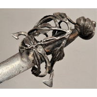 Armes Blanches FORTE EPEE MORTUAIRE BASKET HILT ÉCOSSAISE GUERRE DE 30 ANS 1618-1648 - ÉCOSSE / GB XVIIè {PRODUCT_REFERENCE} - 1