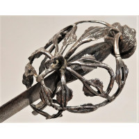 Armes Blanches FORTE EPEE MORTUAIRE BASKET HILT ÉCOSSAISE GUERRE DE 30 ANS 1618-1648 - ÉCOSSE / GB XVIIè {PRODUCT_REFERENCE} - 1