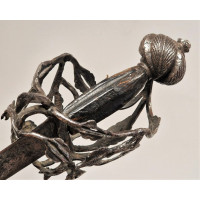 Armes Blanches FORTE EPEE MORTUAIRE BASKET HILT ÉCOSSAISE GUERRE DE 30 ANS 1618-1648 - ÉCOSSE / GB XVIIè {PRODUCT_REFERENCE} - 2