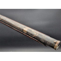 Armes Longues PAIRE BAJO TSUTSU TEPPO JAPONAIS A MECHE  - JAPON FIN EDO - DEBUT MEIJI {PRODUCT_REFERENCE} - 12