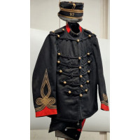 Militaria WW1 ENSEMBLE HABIT CAPITAINE DU 27è ARTILLERIE DE CAMPAGNE  VAREUSE PANTALON ET KEPI MODELE 1910 {PRODUCT_REFERENCE} -