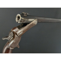 Armes de Poing PISTOLET STEVENS DE TIR HUNTER PET POCKET RIFLE 1872  CALIBRE 38 RIMFIRE ANNULAIRE  MUNITION CATEGORIE D -   USA 