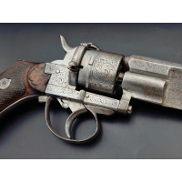 Armes de Poing REVOLVER A SYSTEME DUMONTHIER COMBINE A FORTE LAME FORGEE SUR BASE LEFAUCHEUX 1858 CALIBRE 9MM A BROCHE 1860 - Fr