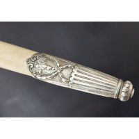 Armes Blanches DAGUE DE VÉNERIE PREMIER EMPIRE EN ARGENT CHASSE IMPERIALE - FRANCE DIRECTOIRE CONSULAT {PRODUCT_REFERENCE} - 11