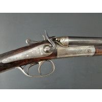 Armes Longues FIN PETIT FUSIL DE CHASSE D'ENFANT A PLATINES CHIENS EXTERIEURS Cal. 14/65 CARROT A MELUN - FRANCE XIXè {PRODUCT_R