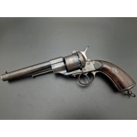 Armes de Poing REVOLVER LEFAUCHEUX Modèle 1854 MARINE SUEDOISE Calibre 12mm à Broche - France second Empire {PRODUCT_REFERENCE} 