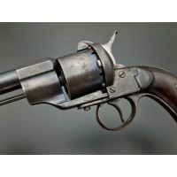 Armes de Poing REVOLVER LEFAUCHEUX Modèle 1854 MARINE SUEDOISE Calibre 12mm à Broche - France second Empire {PRODUCT_REFERENCE} 