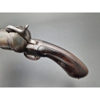 Armes de Poing REVOLVER LEFAUCHEUX Modèle 1854 MARINE SUEDOISE Calibre 12mm à Broche - France second Empire {PRODUCT_REFERENCE} 