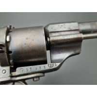 Armes de Poing REVOLVER LEFAUCHEUX Modèle 1854 MARINE SUEDOISE Calibre 12mm à Broche - France second Empire {PRODUCT_REFERENCE} 