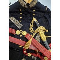 Armes Blanches SABRE DE LUXE D'OFFICIER SUPERIEUR DE MARINE MODELE 1853 - FRANCE SECOND EMPIRE {PRODUCT_REFERENCE} - 16