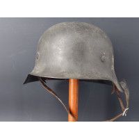 Militaria WW2 CASQUE ALLEMAND  MODELE 42  DATER 1942 - Allemagne seconde guerre mondiale {PRODUCT_REFERENCE} - 1