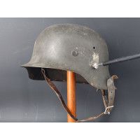 Militaria WW2 CASQUE ALLEMAND  HEER  MODELE 42  DATER 1942 - Allemagne seconde guerre mondiale {PRODUCT_REFERENCE} - 2