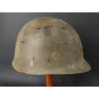 Militaria WW2 LINER SOUS CASQUE US M1  FRANCE LIBRE RESISTANCE 1944 EST FRANCE SECONDE GUERRE MONDIALE {PRODUCT_REFERENCE} - 5