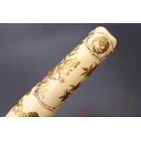 Art du Japon SABRE JAPONAIS SHIBAYAMA IVOIRE INCRUSTATIONS WAKIZASHI GEISHA EPOQUE MEIJI {PRODUCT_REFERENCE} - 23