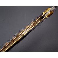 Coutellerie SUPERBE COUTEAU PLIANT ECAILLE ET OR A L'EFFIGIE DU SACRE DE L'EMPEREUR NAPOLEON III - FRANCE SECOND EMPIRE {PRODUCT