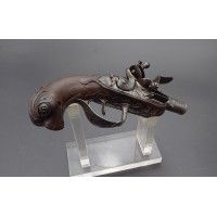 Armes de Poing PETIT PISTOLET DE GOUSSET D'UN OFFICIER DE MARINE TETE D'OISEAU Jh LAMOTTE - FRANCE XVIIIè {PRODUCT_REFERENCE} - 