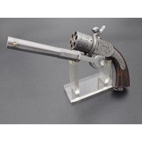 Armes de Poing REVOLVER A SYSTEME EYRAUD BREVET 1858 Saint Etienne Calibre 12mm à Broche - France Second Empire {PRODUCT_REFEREN