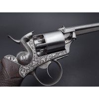 Armes de Poing REVOLVER A PERCUSSION P.J. FAGARD BREVETE CALIBRE 38  brevet de 1857  - BELGIQUE XIX {PRODUCT_REFERENCE} - 2