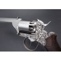 Armes de Poing REVOLVER A PERCUSSION P.J. FAGARD BREVETE CALIBRE 38  brevet de 1857  - BELGIQUE XIX {PRODUCT_REFERENCE} - 4