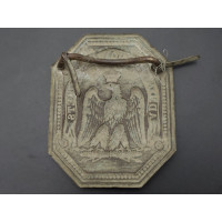 Militaria PLAQUE DE BAUDRIER D'ADMINISTRATION DES FORETS - FRANCE SECOND EMPIRE {PRODUCT_REFERENCE} - 3