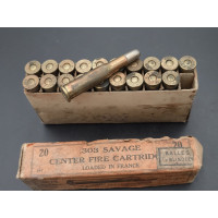 Cartouches classées 303SAV  BOITE DE 20 CARTOUCHES MUNITIONS CAILBRE 303 SAVAGE {PRODUCT_REFERENCE} - 1