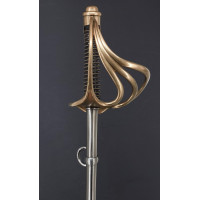 Armes Blanches SABRE OFFICIER DE CAVALERIE DE LIGNE Modèle 1822 dit BANCAL KLINGENTHAL 1824  - France Restauration Louis XVIII {