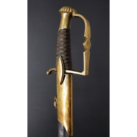 Armes Blanches SABRE OFFICIER DE MARINE TYPE 1800 MACHAT A TULLE - FRANCE DIRECTOIRE / CONSULAT {PRODUCT_REFERENCE} - 14