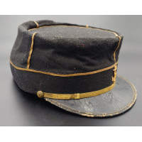 Militaria KEPI OFFICIER SUBALTERNE D'INFANTERIE DE MARINE MODELE 1873 - FRANCE IIIè REPUBLIQUE {PRODUCT_REFERENCE} - 1