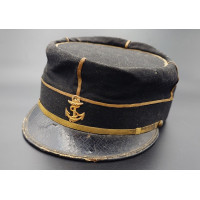 Militaria KEPI OFFICIER SUBALTERNE D'INFANTERIE DE MARINE MODELE 1873 - FRANCE IIIè REPUBLIQUE {PRODUCT_REFERENCE} - 2