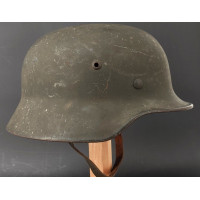 Militaria WW2 CASQUE ALLEMAND MODELE 1935 / 40 WERMARCHT 1941 - ALLEMANGE SECONDE GUERRE MONDIALE {PRODUCT_REFERENCE} - 2