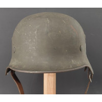 Militaria WW2 CASQUE ALLEMAND MODELE 1935 / 40 WERMARCHT 1941 - ALLEMANGE SECONDE GUERRE MONDIALE {PRODUCT_REFERENCE} - 1