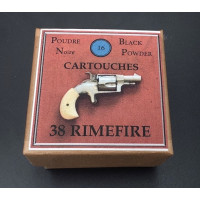 Cartouches Collection BOITE DE 16 CARTOUCHES 38RF MUNITIONS POUDRE NOIRE CALIBRE 38 RIMFIRE {PRODUCT_REFERENCE} - 2