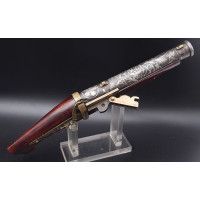 Armes de Poing PISTOLET JAPONAIS   TANJO TSUTSU A MECHE TEPPO   Calibre 9.5MM  -  JAPON MEIJI XXè {PRODUCT_REFERENCE} - 3