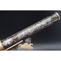 Armes de Poing PISTOLET JAPONAIS   TANJO TSUTSU A MECHE TEPPO   Calibre 9.5MM  -  JAPON MEIJI XXè {PRODUCT_REFERENCE} - 4