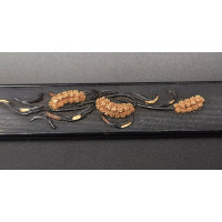 Art du Japon OEUVRE ARAKI TOMEI 荒木東明 1817-1870 MILLET KOZUKA SHAKUDO ACCESSOIRES SABRE JAPONAIS EDO PERIOD 1615-1868 ISSAI TOMEI