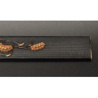 Art du Japon OEUVRE ARAKI TOMEI 荒木東明 1817-1870 MILLET KOZUKA SHAKUDO ACCESSOIRES SABRE JAPONAIS EDO PERIOD 1615-1868 ISSAI TOMEI