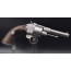 REVOLVER   GAUTHIER JEUNE  SIMPLE DOUBLE ACTION  CALIBRE 9MM PERCUSSION CENTRALE / 380 COURT - FRANCE SECOND EMPIRE