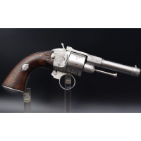 Armes de Poing REVOLVER   GAUTHIER JEUNE  SIMPLE DOUBLE ACTION  CALIBRE 9MM PERCUSSION CENTRALE / 380 COURT - FRANCE SECOND EMPI