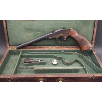 Armes de Poing PISTOLET DE TIR WILLIAM TRANTER PATENTEE 1816-1890 EN COFFRET CALIBRE 220 / 5.5MM  -  GB XIXè {PRODUCT_REFERENCE}