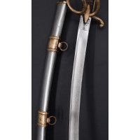 Armes Blanches SABRE DE CAVALERIE LEGERE A LA CHASSEUR MODELE DE L'AN IX Mre IMPERIALE DU KLINGENTHAL MARS 1811 - FRANCE PREMIER