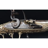 Armes de Poing PISTOLET A SILEX EN VERMEIL KURUD ART OTTOMAN BALKANS VERS 1830 - GRECE MALTE XIXè {PRODUCT_REFERENCE} - 4