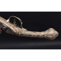 Armes de Poing PISTOLET A SILEX EN VERMEIL KURUD ART OTTOMAN BALKANS VERS 1830 - GRECE MALTE XIXè {PRODUCT_REFERENCE} - 9