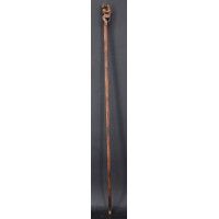 ANTIQUITES CANNE DE MARCHE CASSE TETE SINGE EN BRONZE PROTEGEANT SON BUTIN par ANTOINE PALAIS ROYAL - FRANCE FIN XIXè {PRODUCT_R