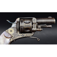 Armes de Poing LUXUEUX REVOLVER DE SAC BULL DOG "PUPPY" CALIBRE 22 COURT  BELGIQUE XIXè {PRODUCT_REFERENCE} - 12