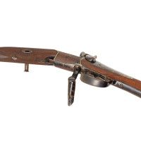 Armes Longues FUSIL DE CHASSE A BROCHE DE JOSEPH BAIWIR CANON DAMAS BERNARD CALIBRE 16/65- BELGIQUE XIXè {PRODUCT_REFERENCE} - 1