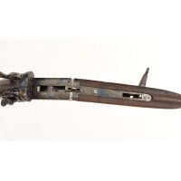 Armes Longues FUSIL DE CHASSE A PERCUSSION CENTRALE CANON DAMAS BERNARD CALIBRE 24/65 75CM BOUNIN MARSEILLE 1845-1900  - BELGIQU