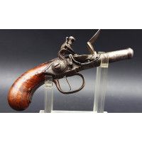 Armes de Poing PETIT PISTOLET SILEX A BALLE FORCEE DE VOYAGE OU DE GOUSSET  PAR PUIFORCAT A PARIS 1756-1775 - FRANCE XVIIIè {PRO