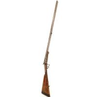 Armes Longues FLAMBANT  FUSIL JUXTA A CHIENS EXTERIEUR DE  JEROME FLACHAT SAINT ETIENNE 1819-1877  CALIBRE 24/65  70CM 3/4 FULL 