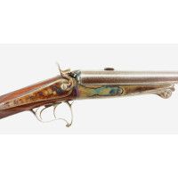 Armes Longues FLAMBANT  FUSIL JUXTA A CHIENS EXTERIEUR DE  JEROME FLACHAT SAINT ETIENNE 1819-1877  CALIBRE 24/65  70CM 3/4 FULL 